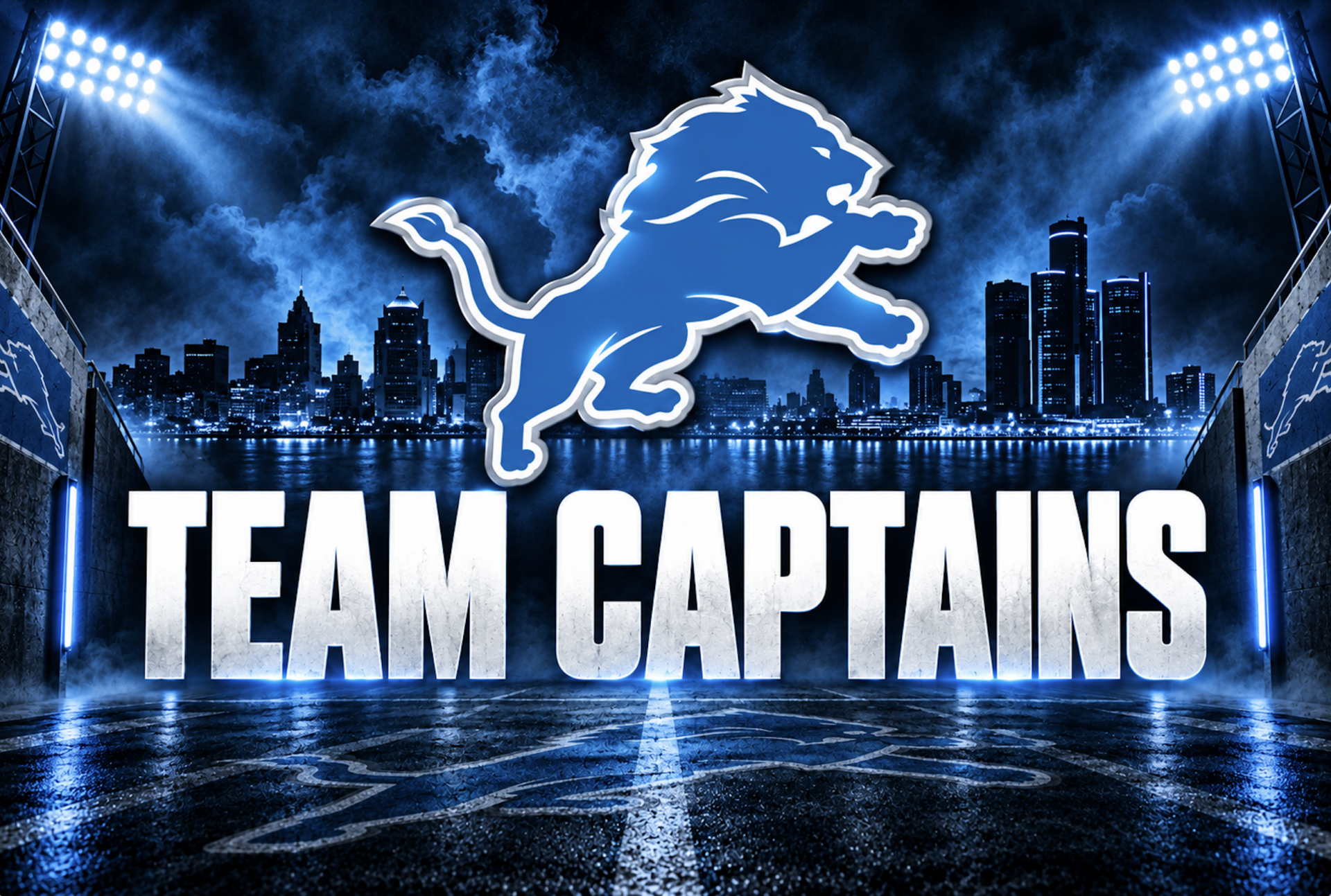 Detroit Lions captains 2026