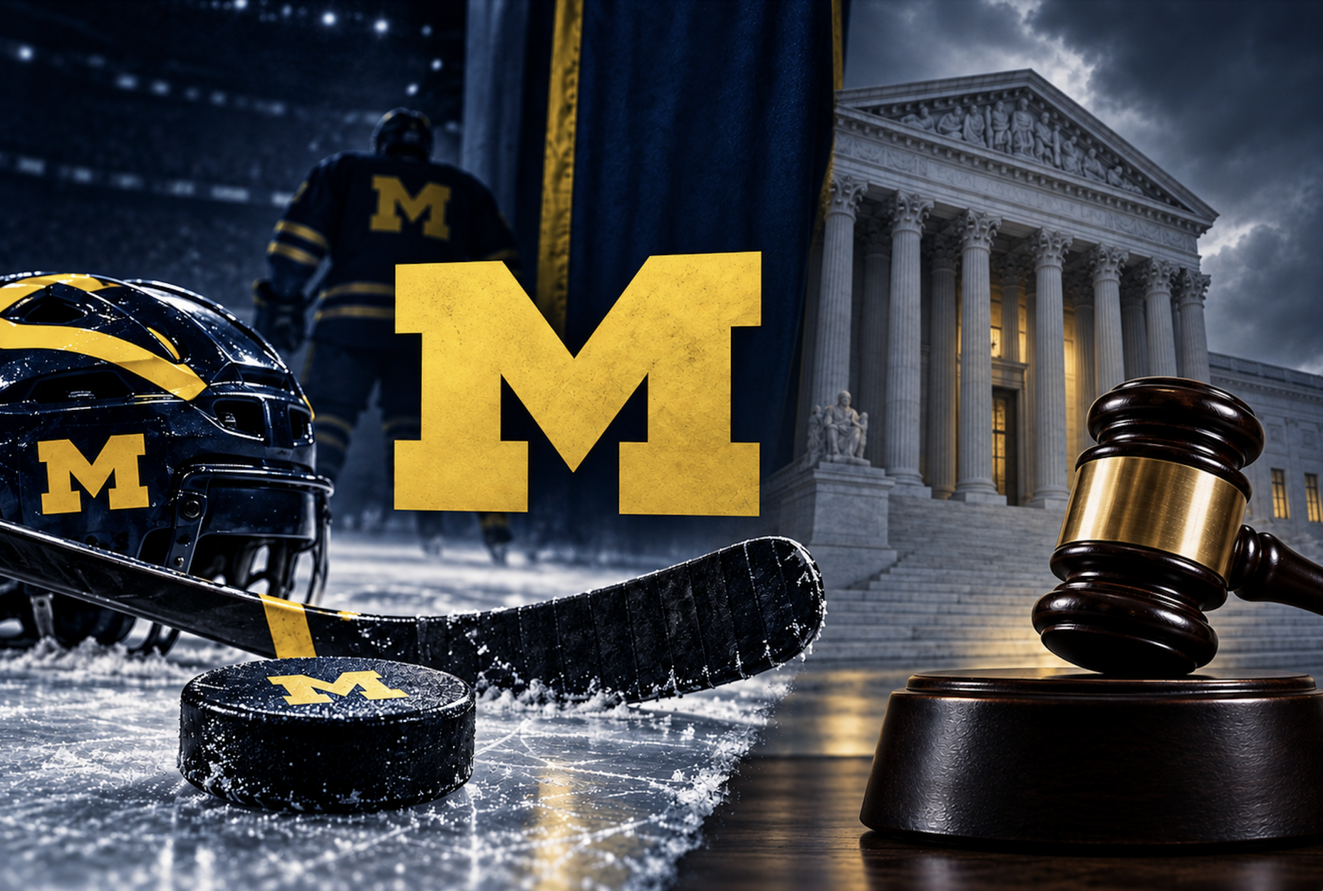 Michigan hockey hazing lawsuit