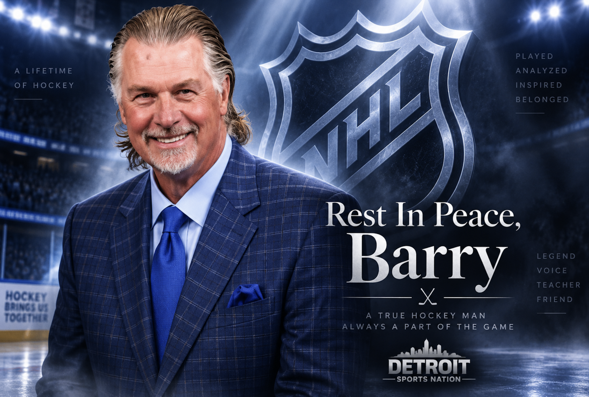 Barry Melrose Red Wings