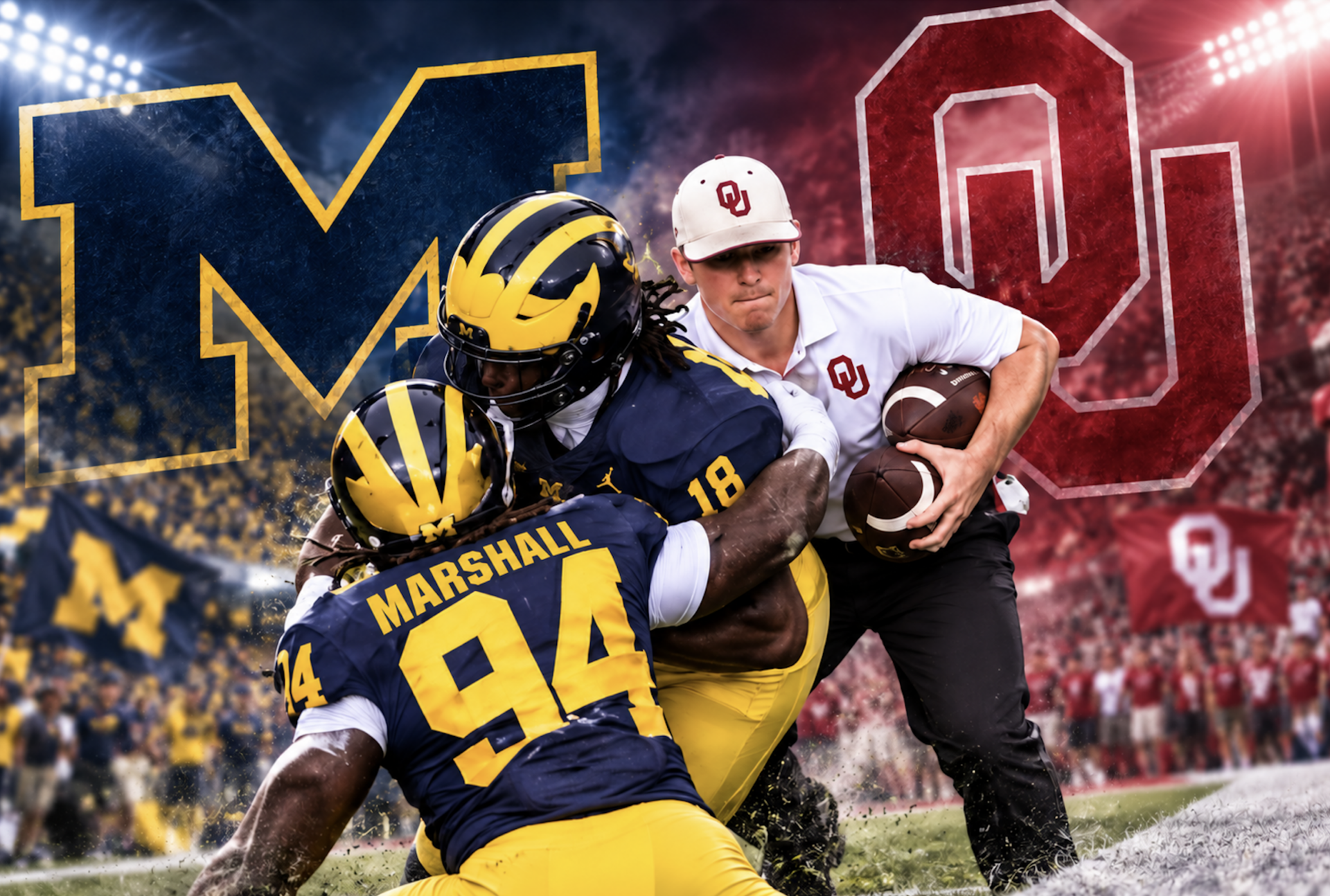Oklahoma ball boy Michigan