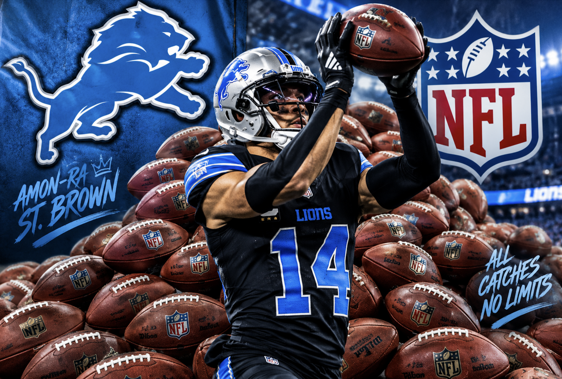 Amon-Ra St. Brown NFL record