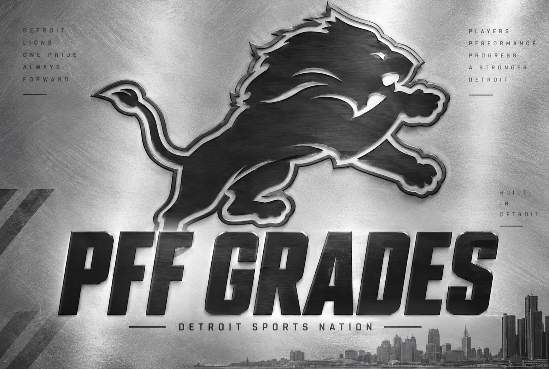 Detroit Lions PFF grades