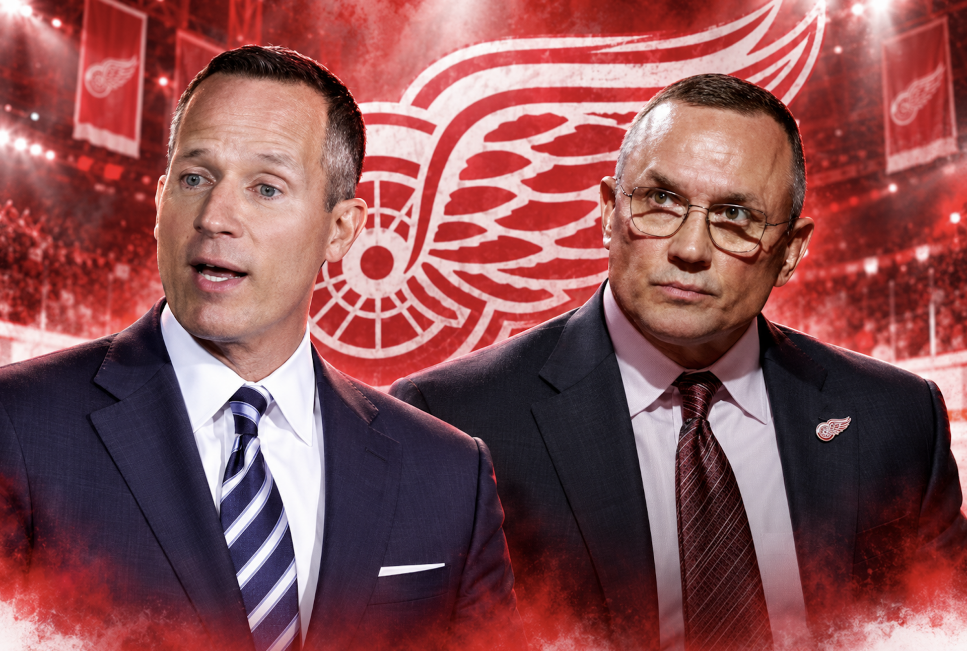 Chris Ilitch Steve Yzerman Dylan Larkin trade