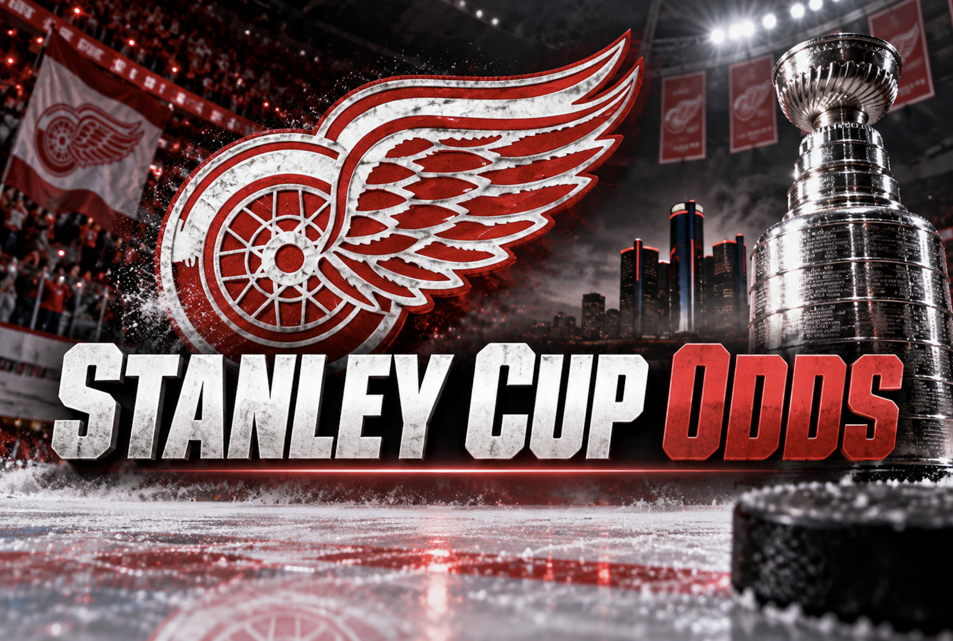 Red Wings Stanley Cup odds