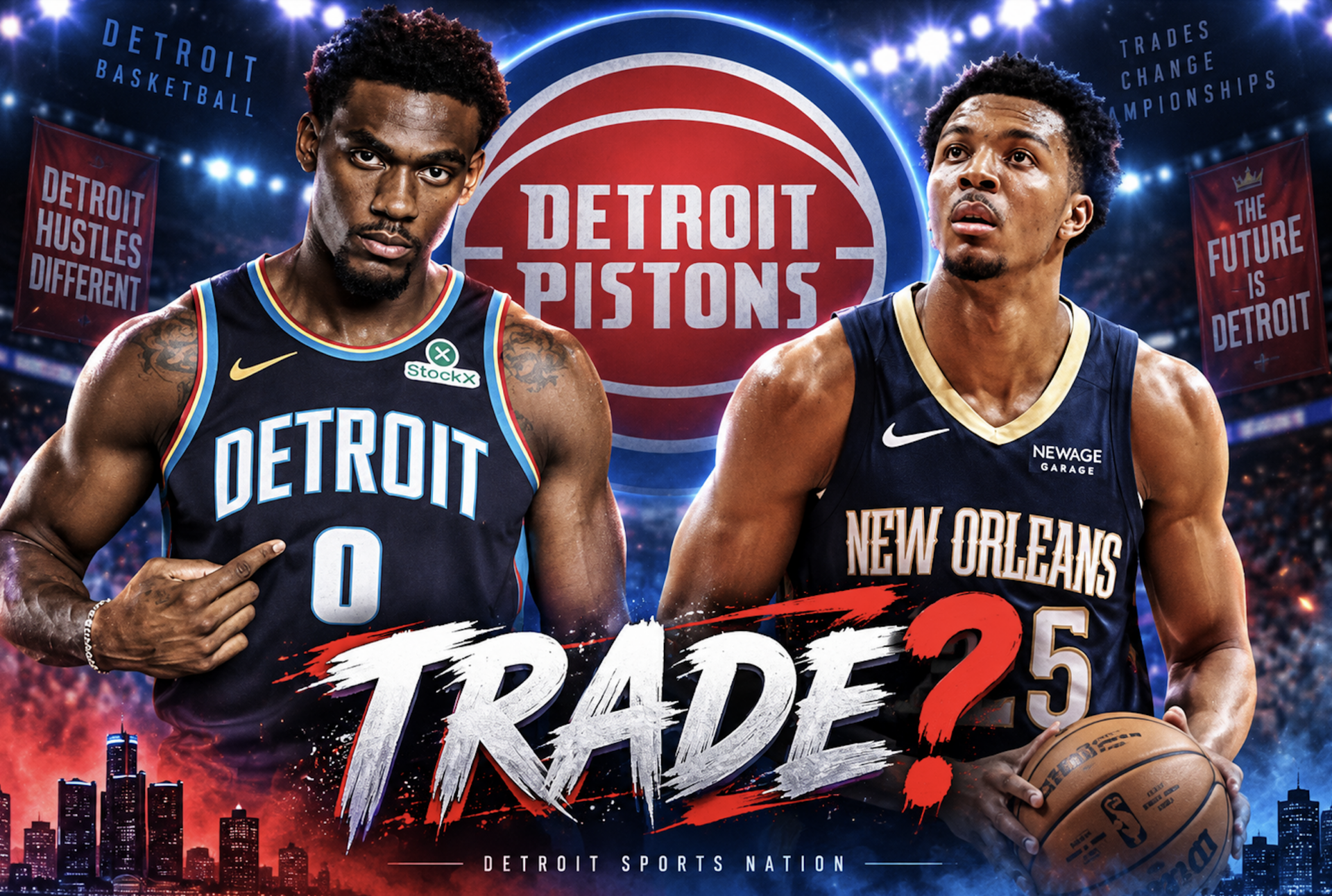 Jalen Duren Trey Murphy trade
