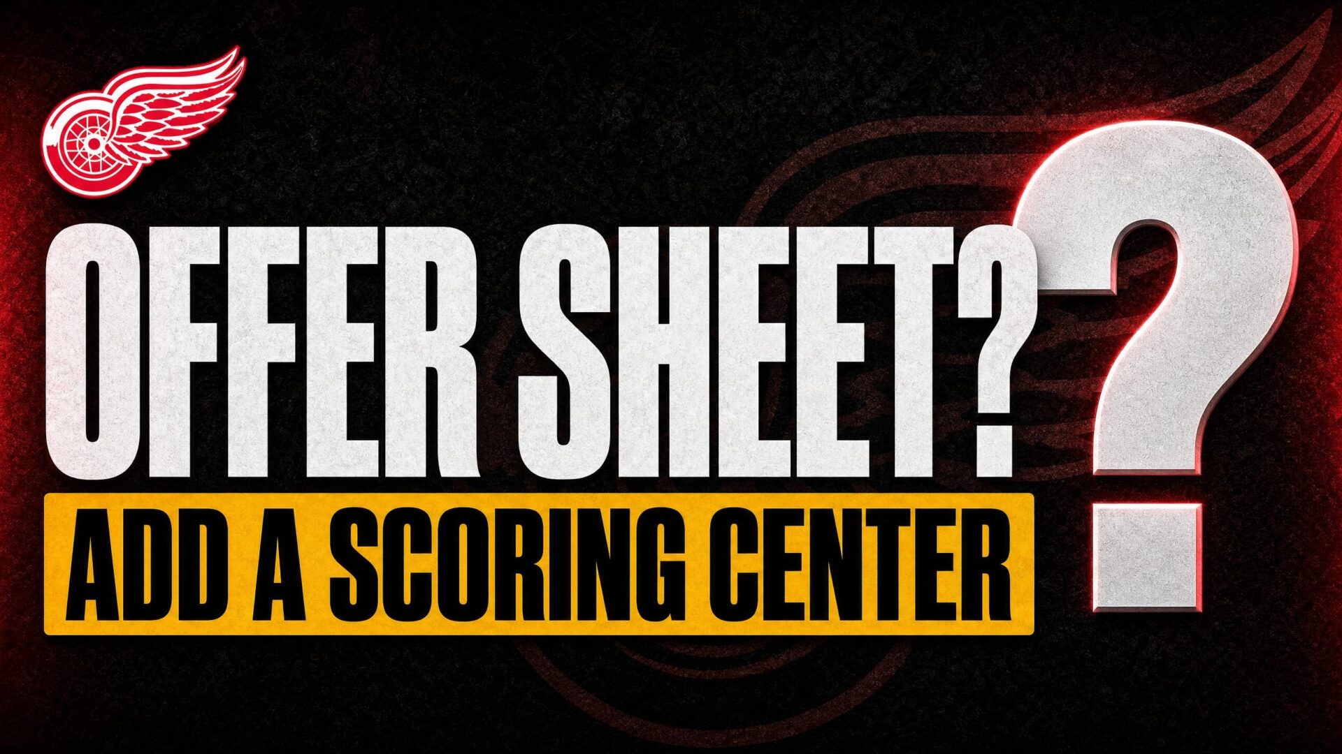 OFFER SHEET? — ADD A SCORING CENTER