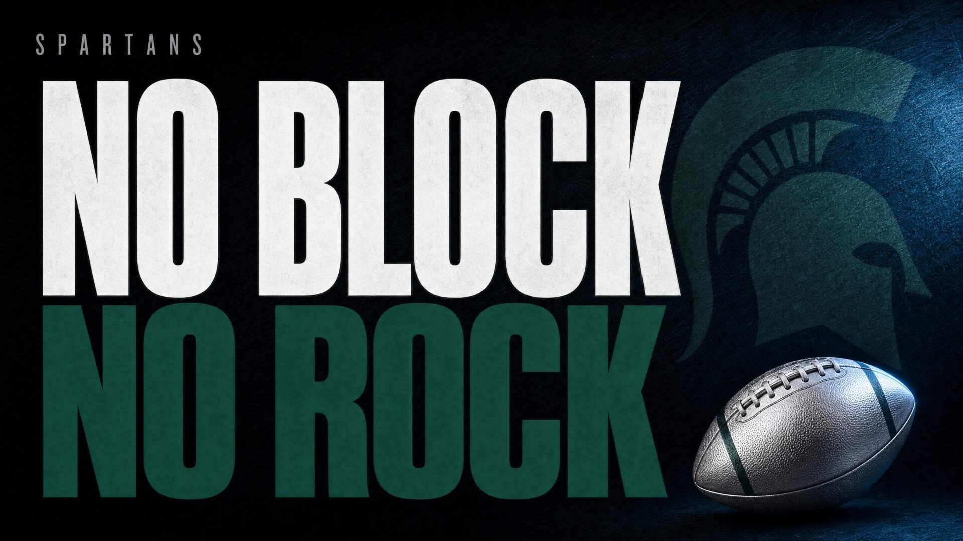 NO BLOCK — NO ROCK