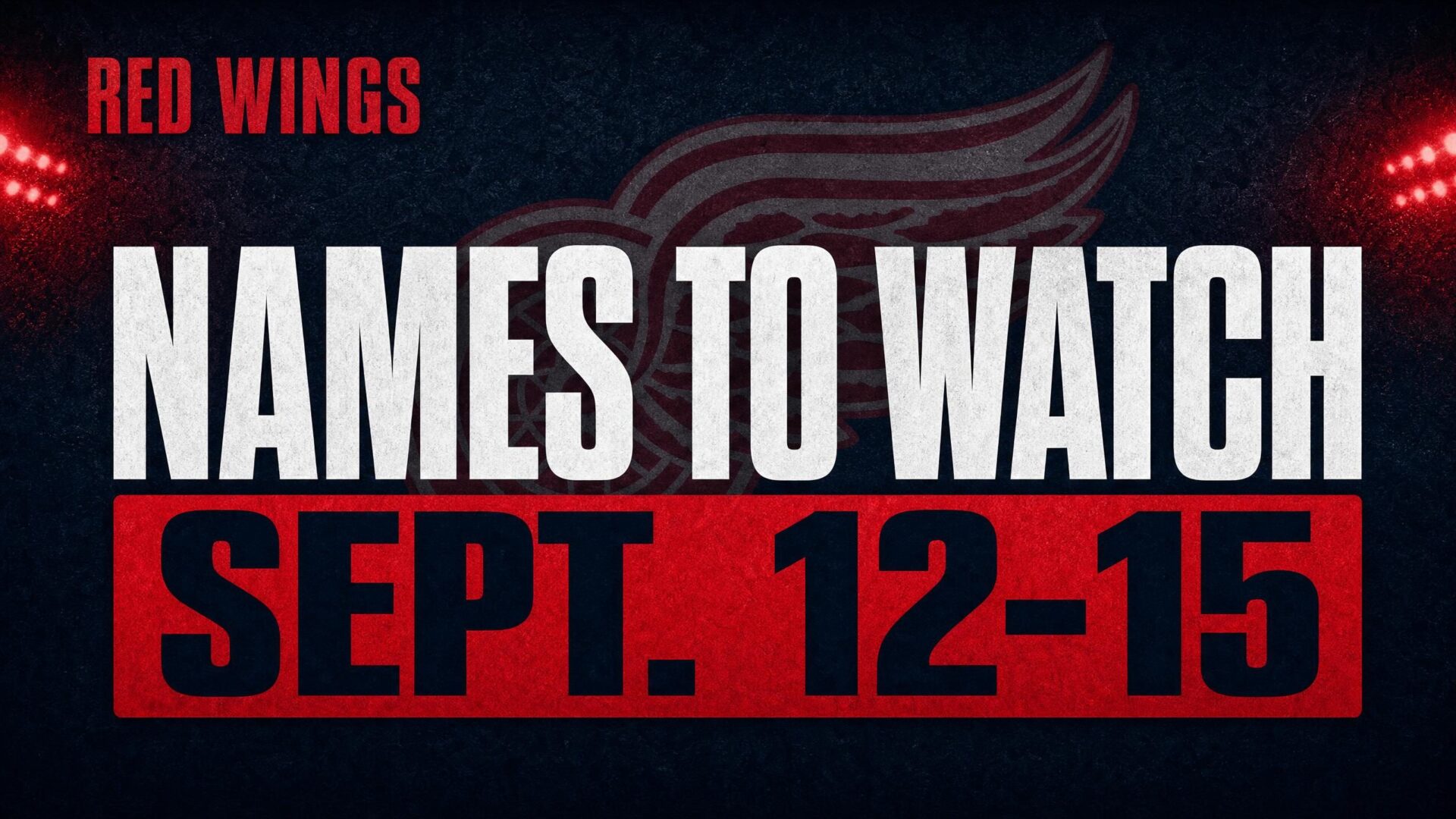 Detroit Red Wings Prospect Tournament Overview And Names To Watch
