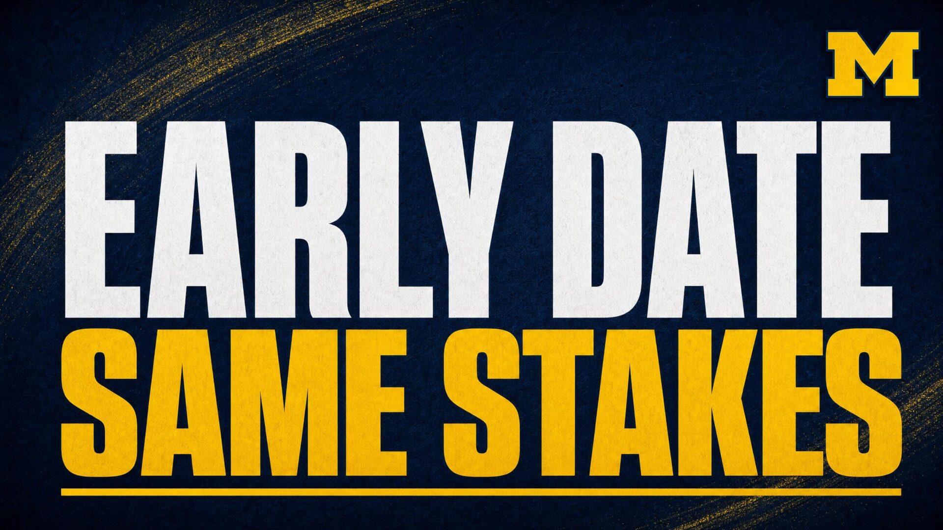 Michigan-Texas 2027 game date change graphic