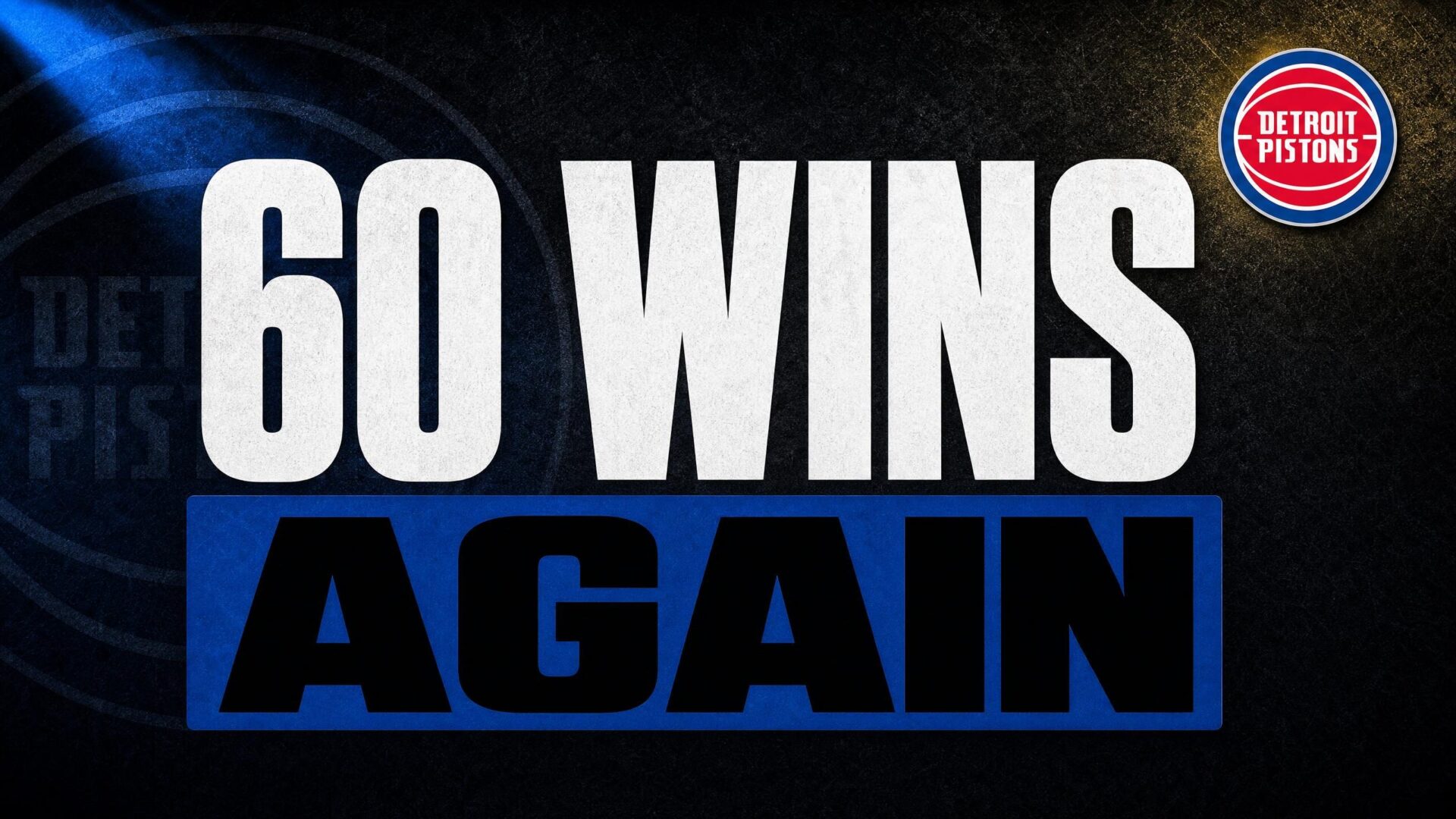 60 WINS — AGAIN