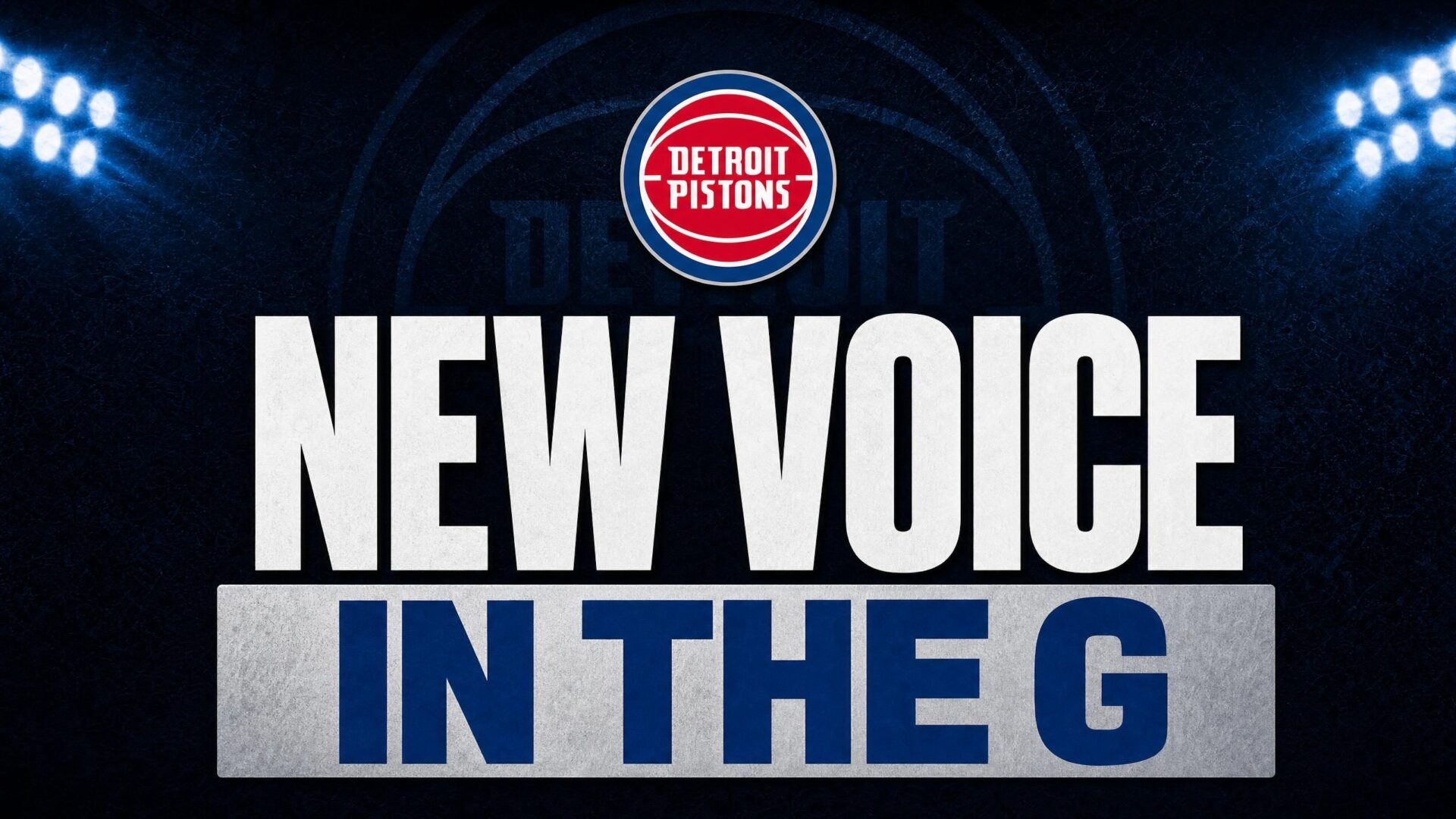 NEW VOICE — IN THE G