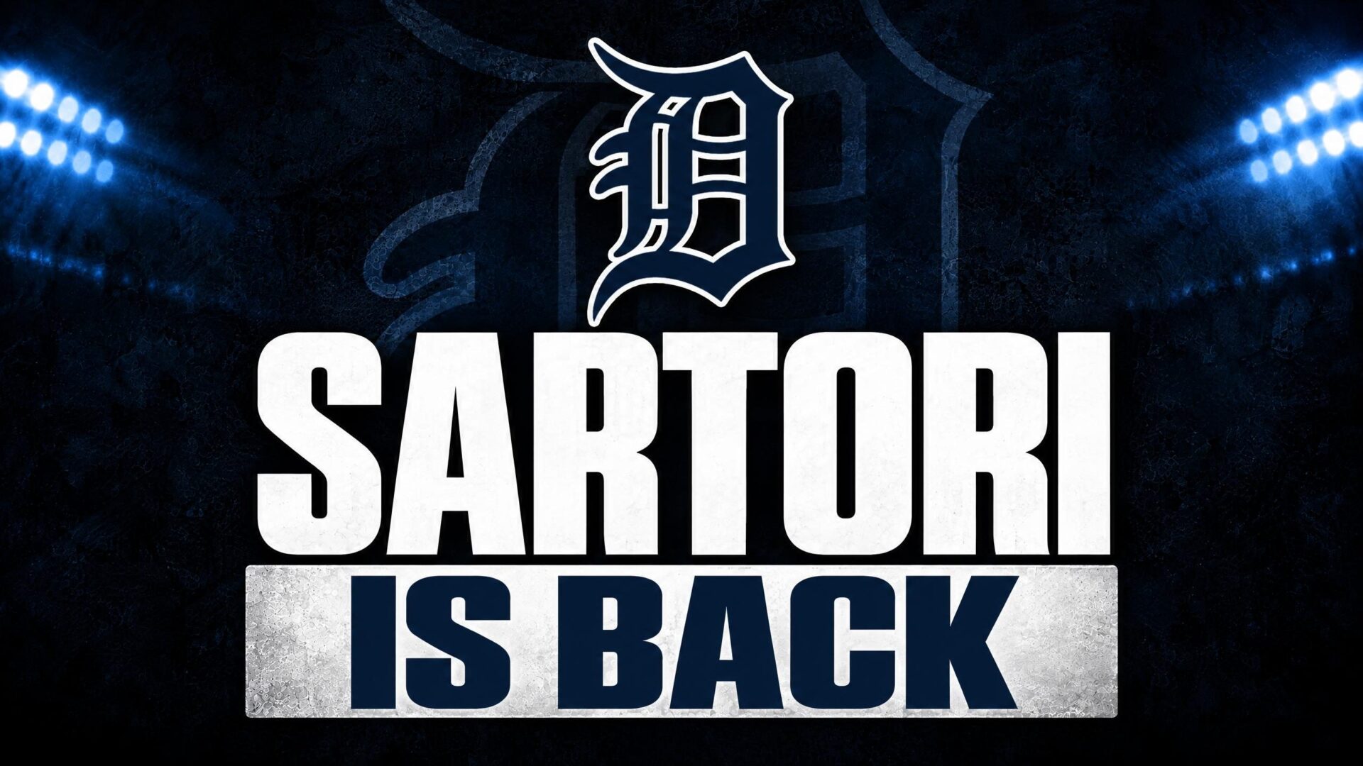 SARTORI — IS BACK