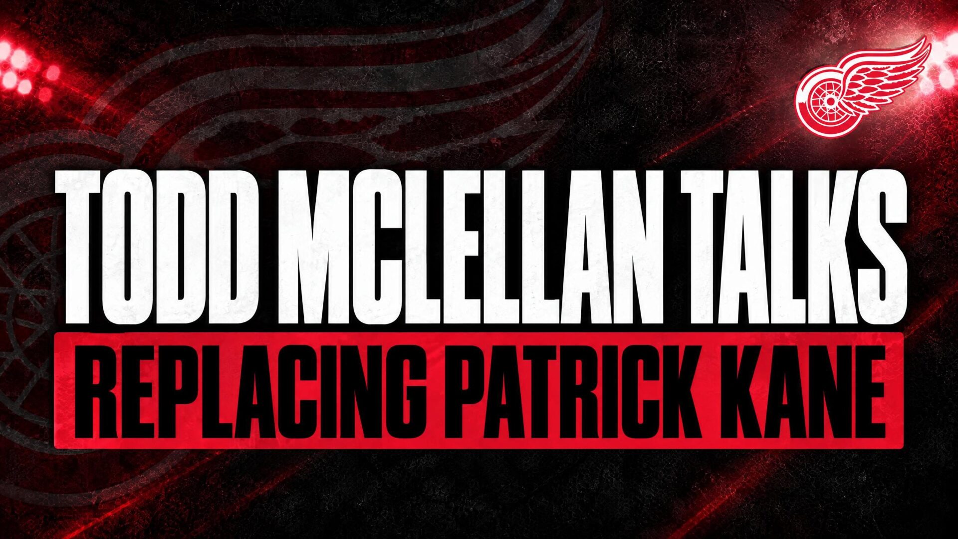 Red Wings replace Patrick Kane