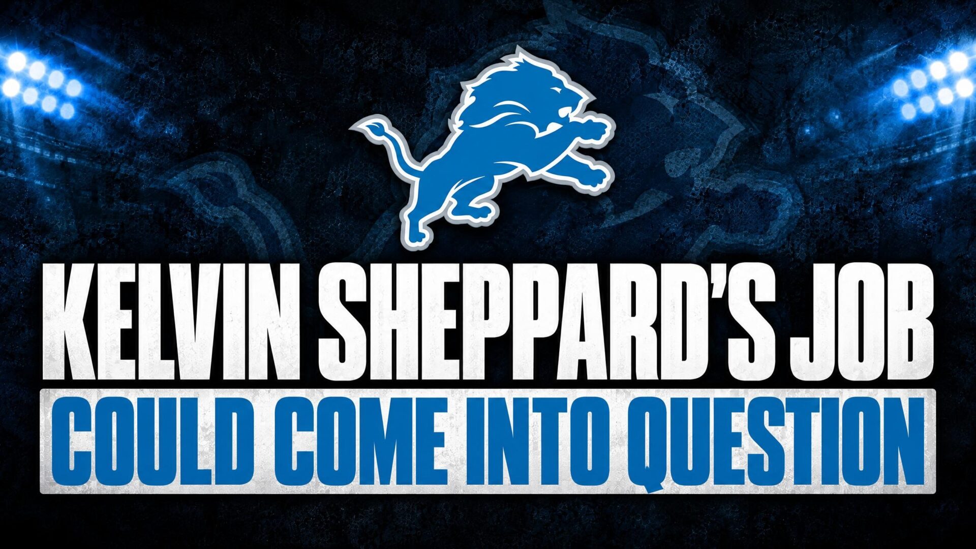 Kelvin Sheppard job
