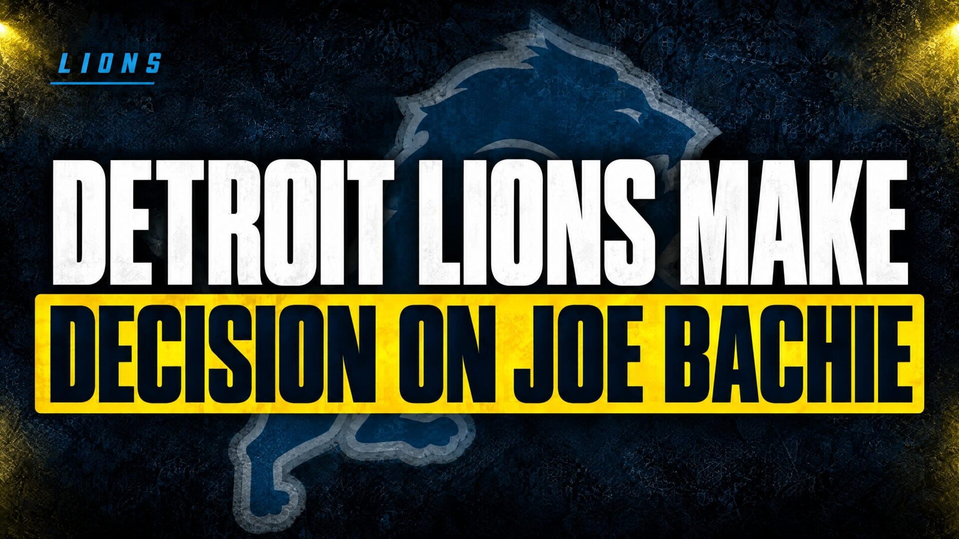 Detroit Lions release Joe Bachie