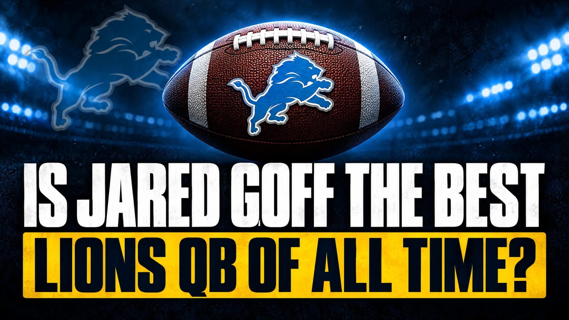 greatest Detroit Lions quarterback