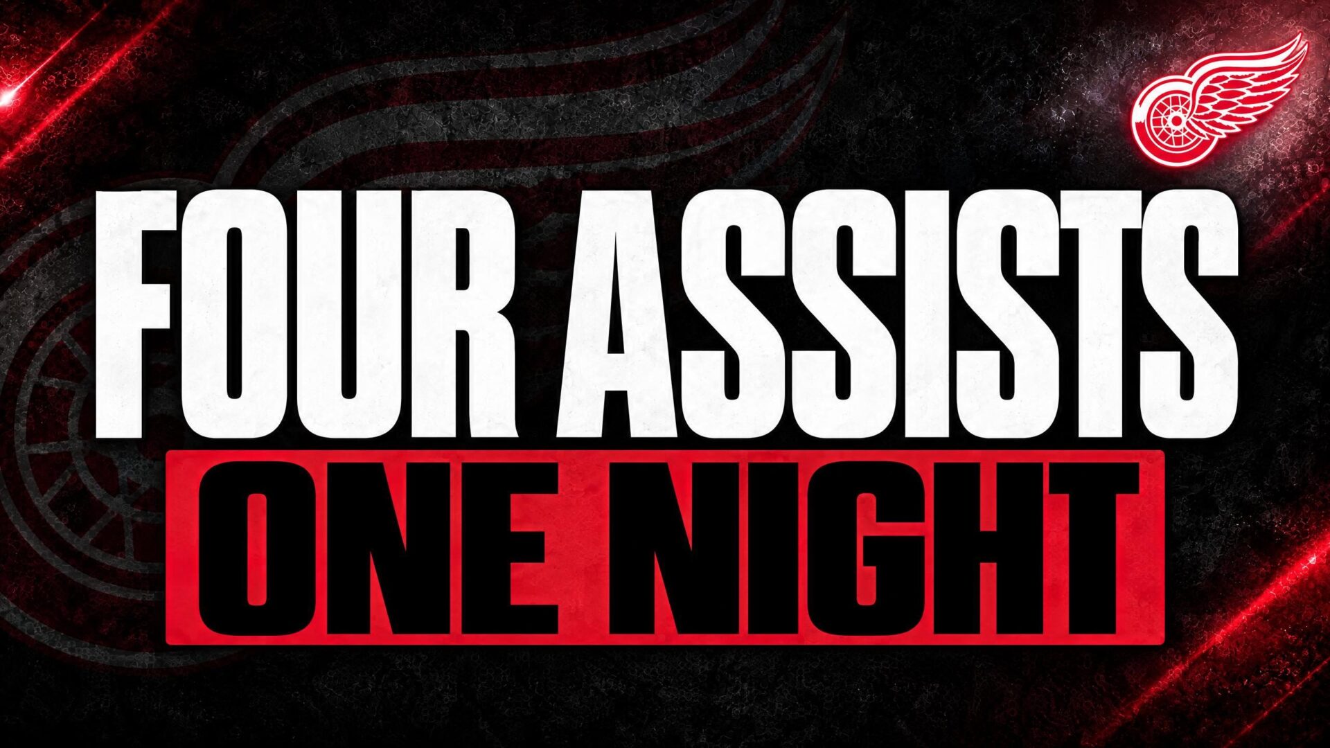 FOUR ASSISTS — ONE NIGHT