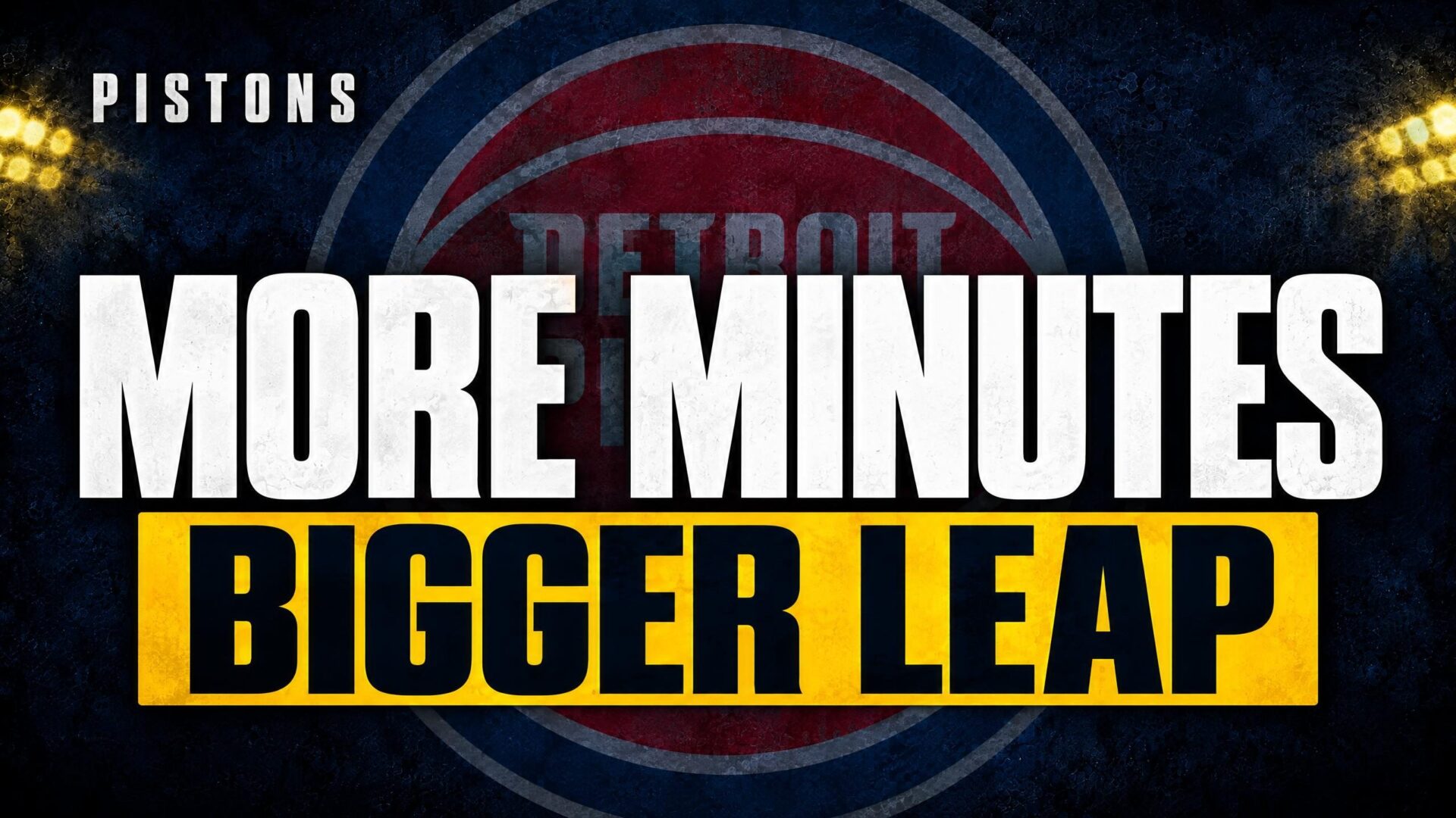 MORE MINUTES — BIGGER LEAP