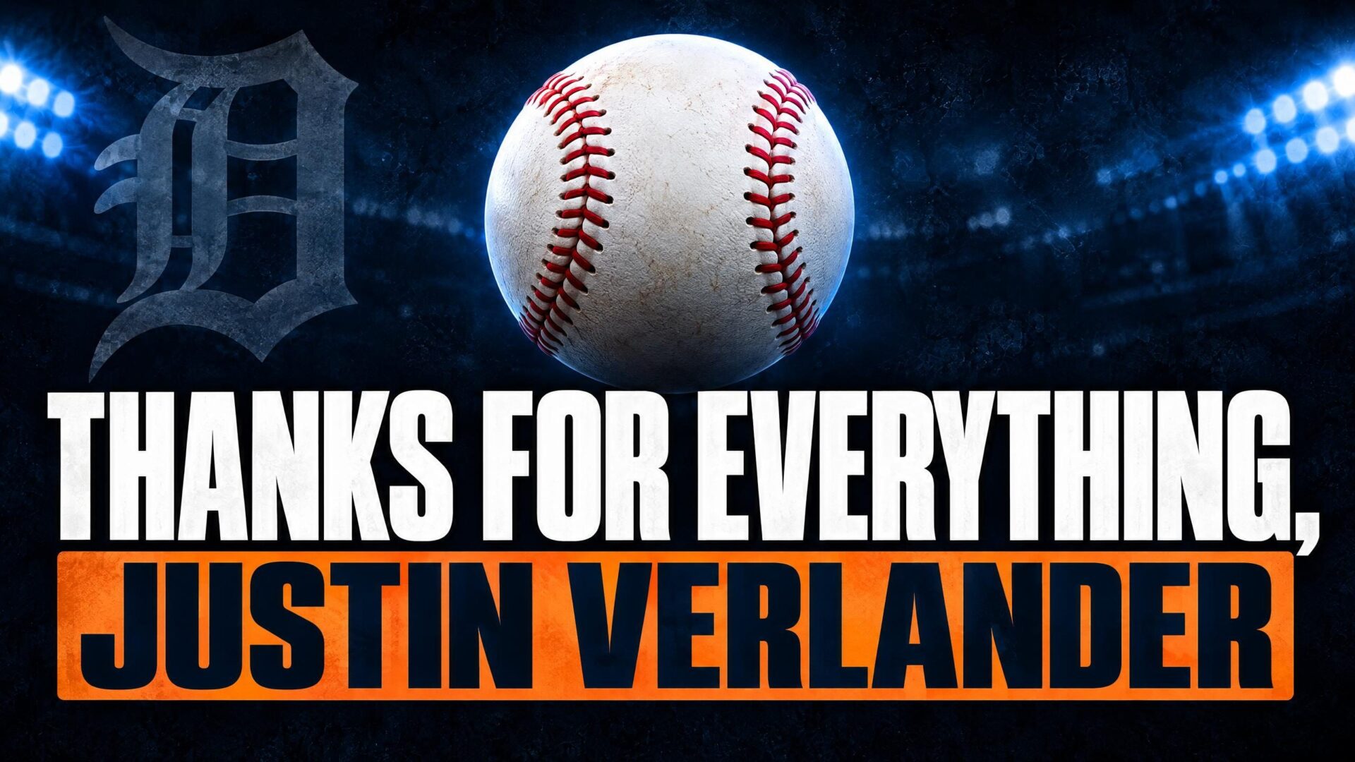Thank you Justin Verlander