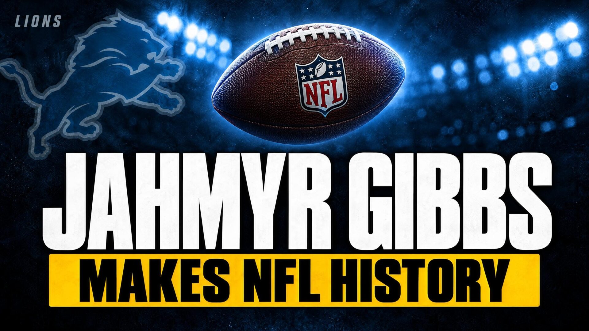 Jahmyr Gibbs NFL history