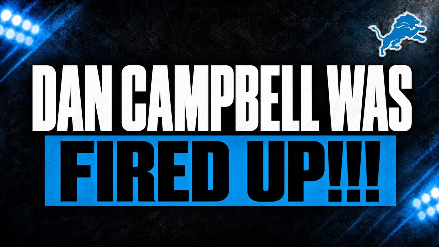 Fired Up Dan Campbell Hands Out 3 Game Balls Following Win vs. Jets ...