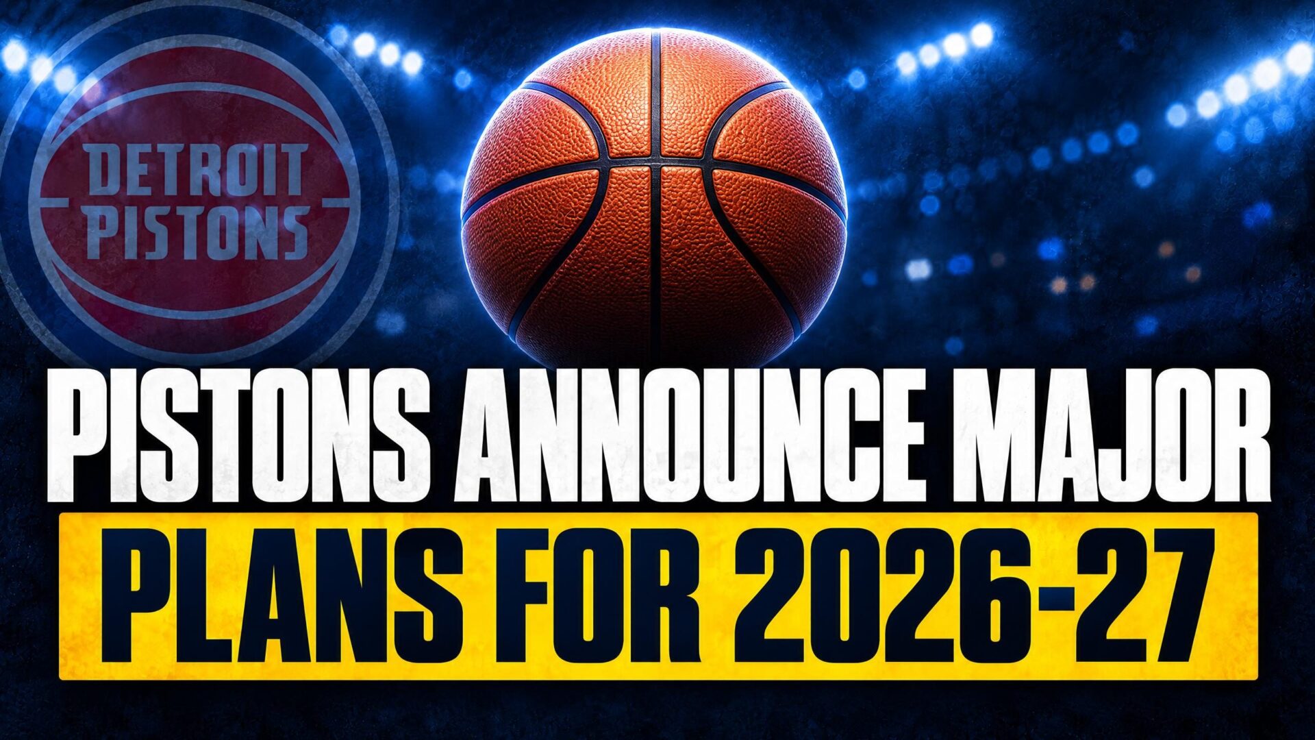 Detroit Pistons TV schedule