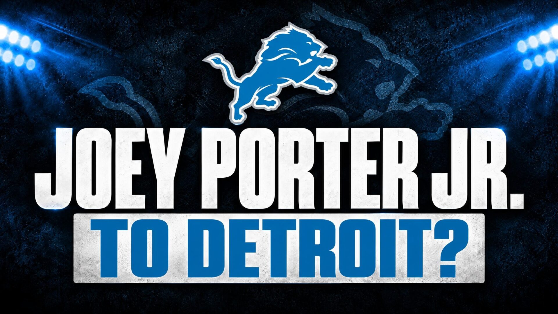 Detroit Lions Joey Porter Jr. Trade Talks Progress, Report Says