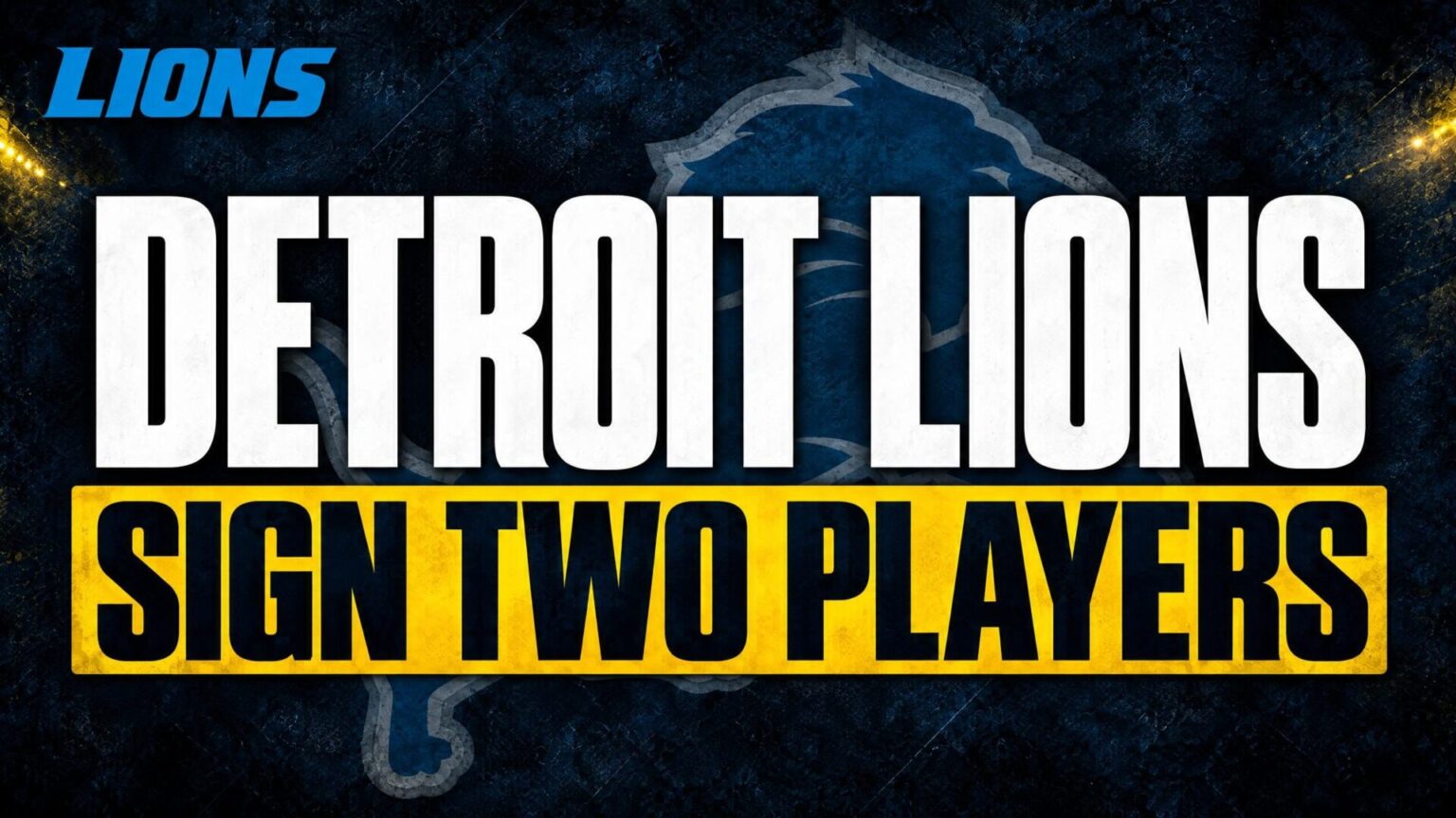 Detroit Lions Roster Moves Promote Amen Ogbongbemiga, Add Keys