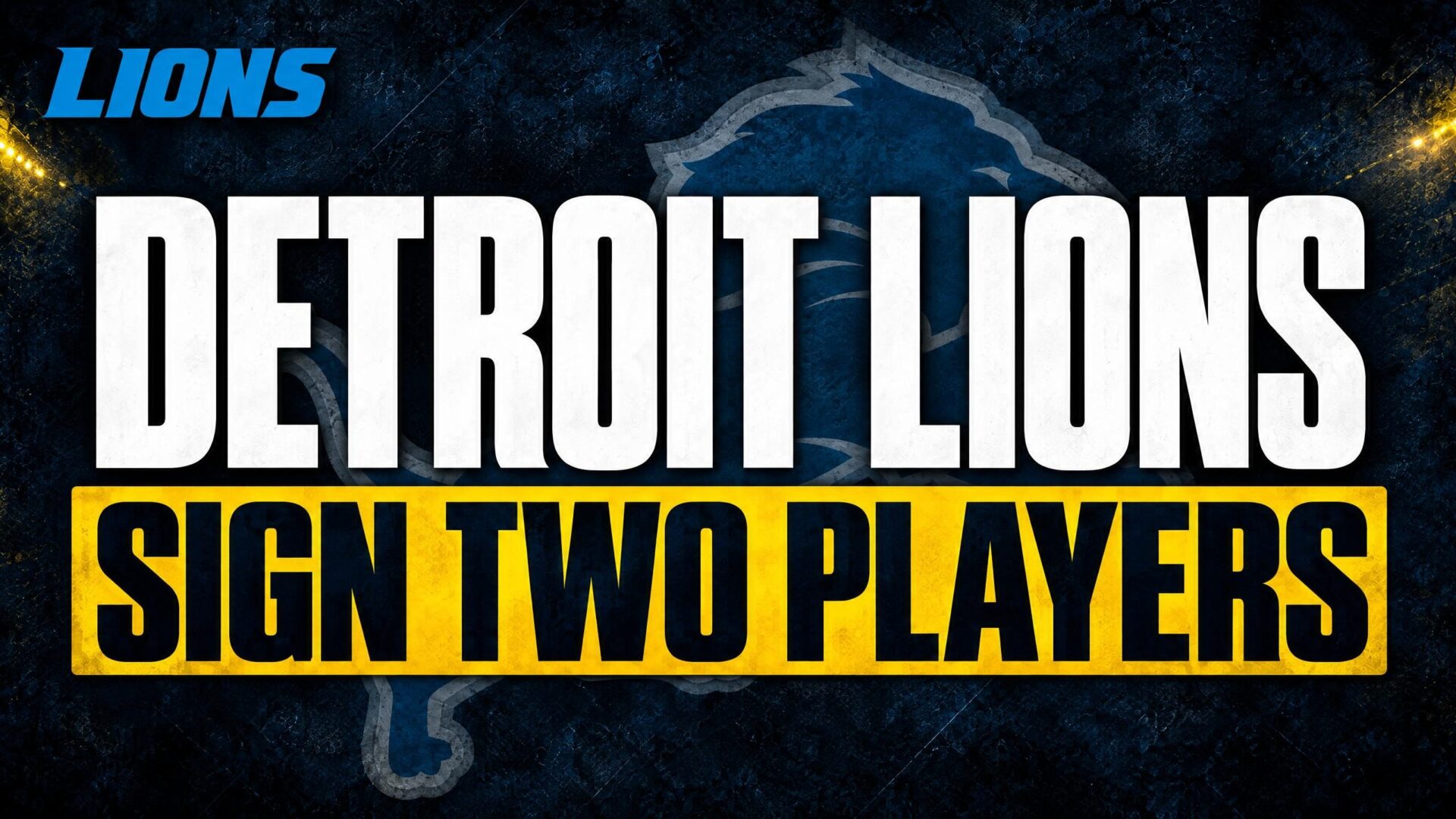 Detroit Lions Roster Moves Promote Amen Ogbongbemiga, Add Keys