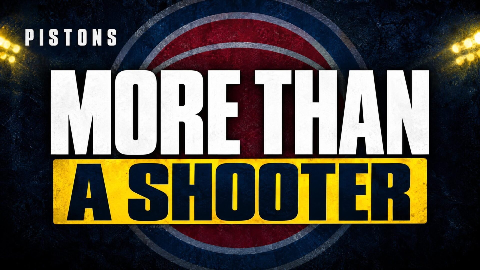 MORE THAN — A SHOOTER
