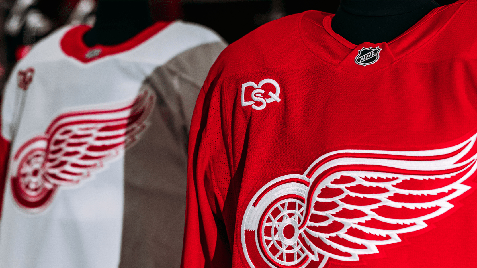 Red Wings jersey patch partner