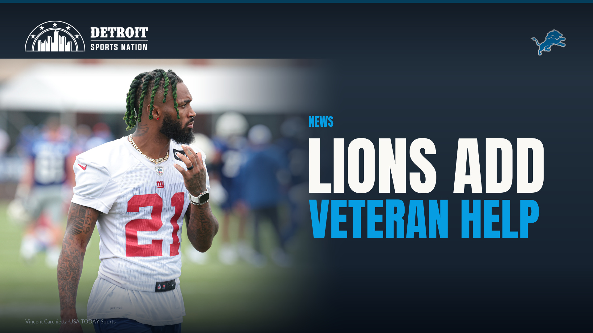 Detroit Lions Jalen Mills roster move