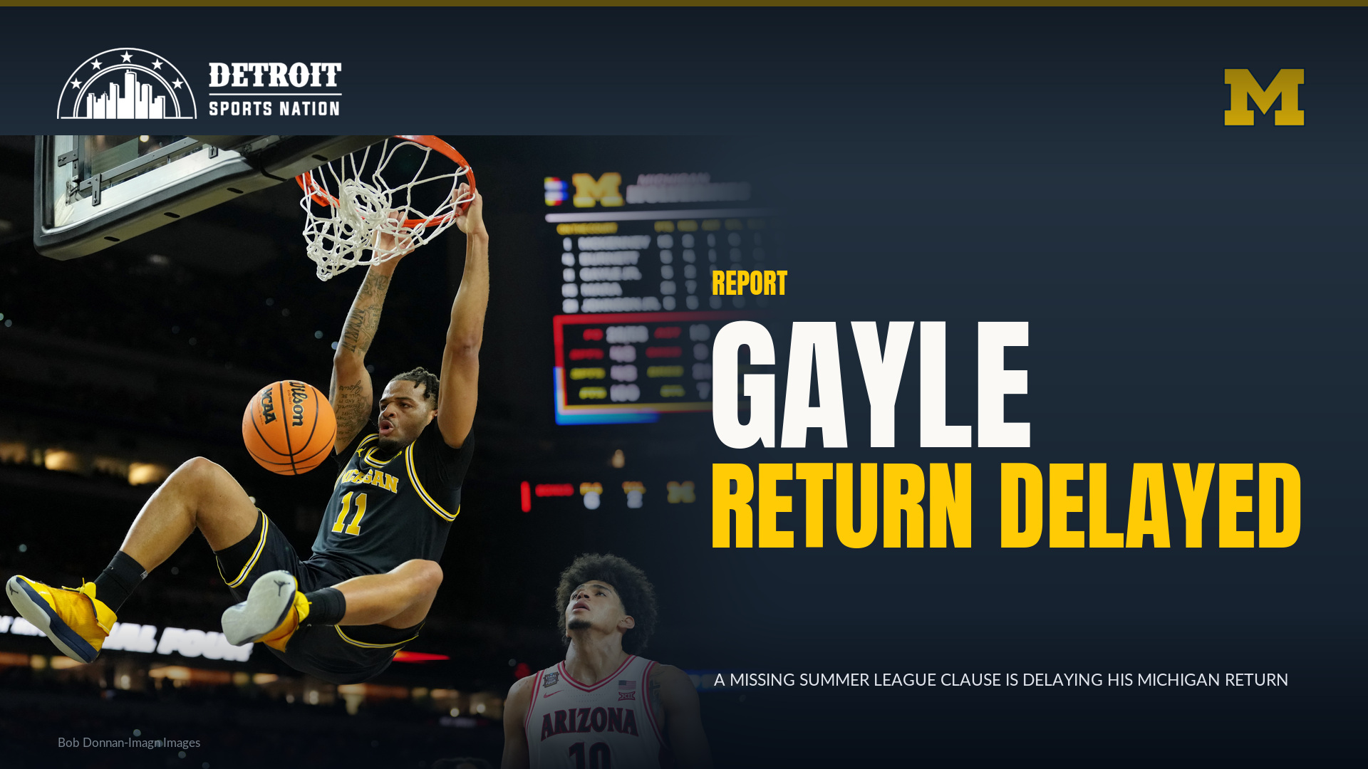 Roddy Gayle Jr. Michigan basketball