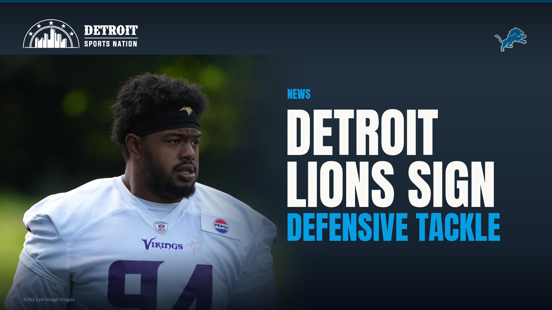 Detroit Lions Sign Former Vikings DL Taki Taimani to Practice Squad, Release Lawrence Keys