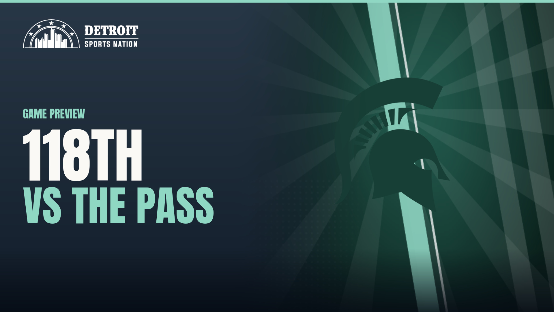 DSN team graphic: 118TH — VS THE PASS