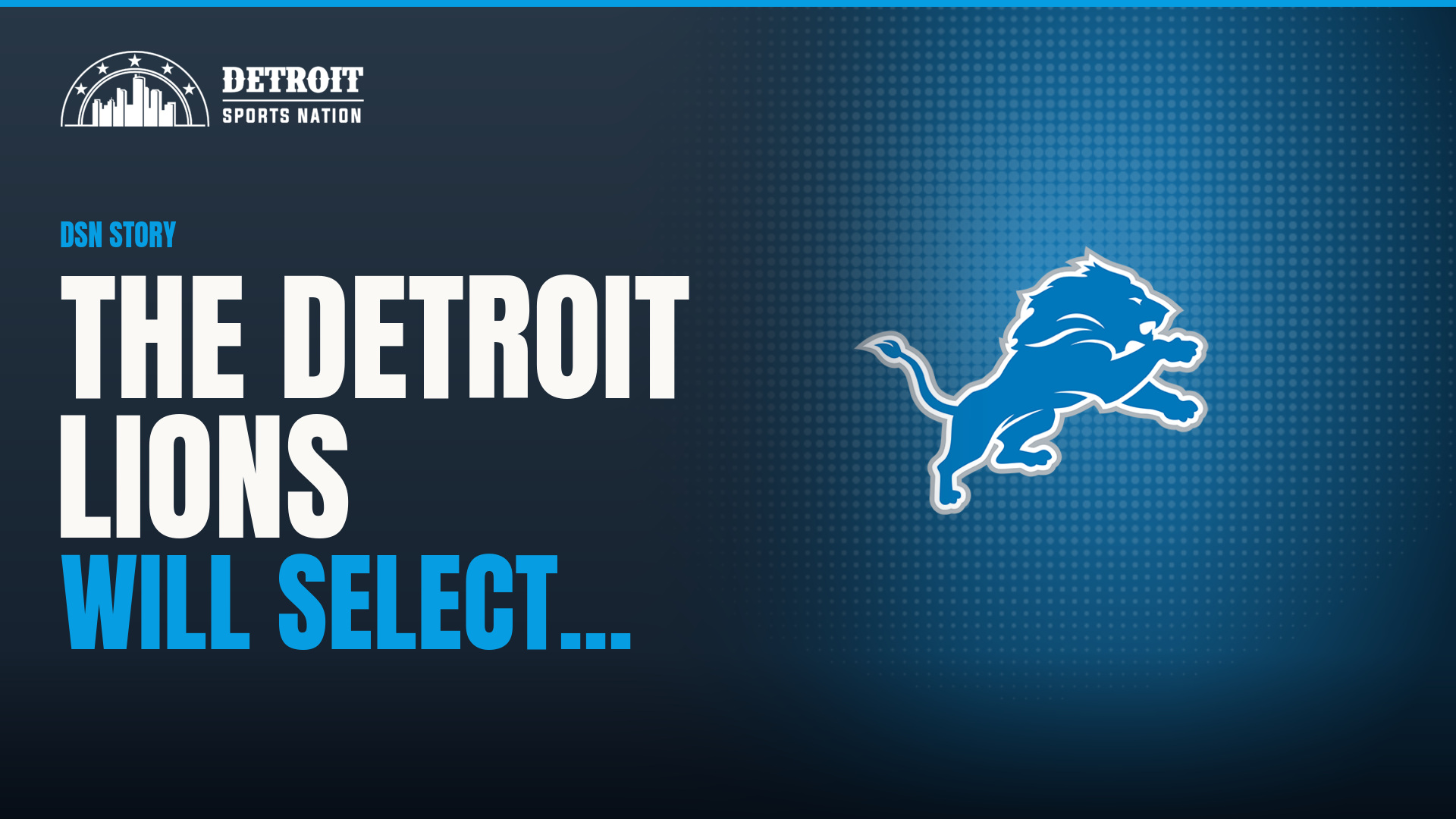 Detroit Lions 2027 NFL Draft