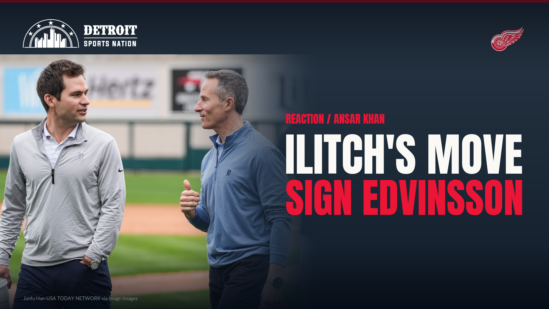 Chris Ilitch, who can end the Simon Edvinsson contract standoff for the Detroit Red Wings