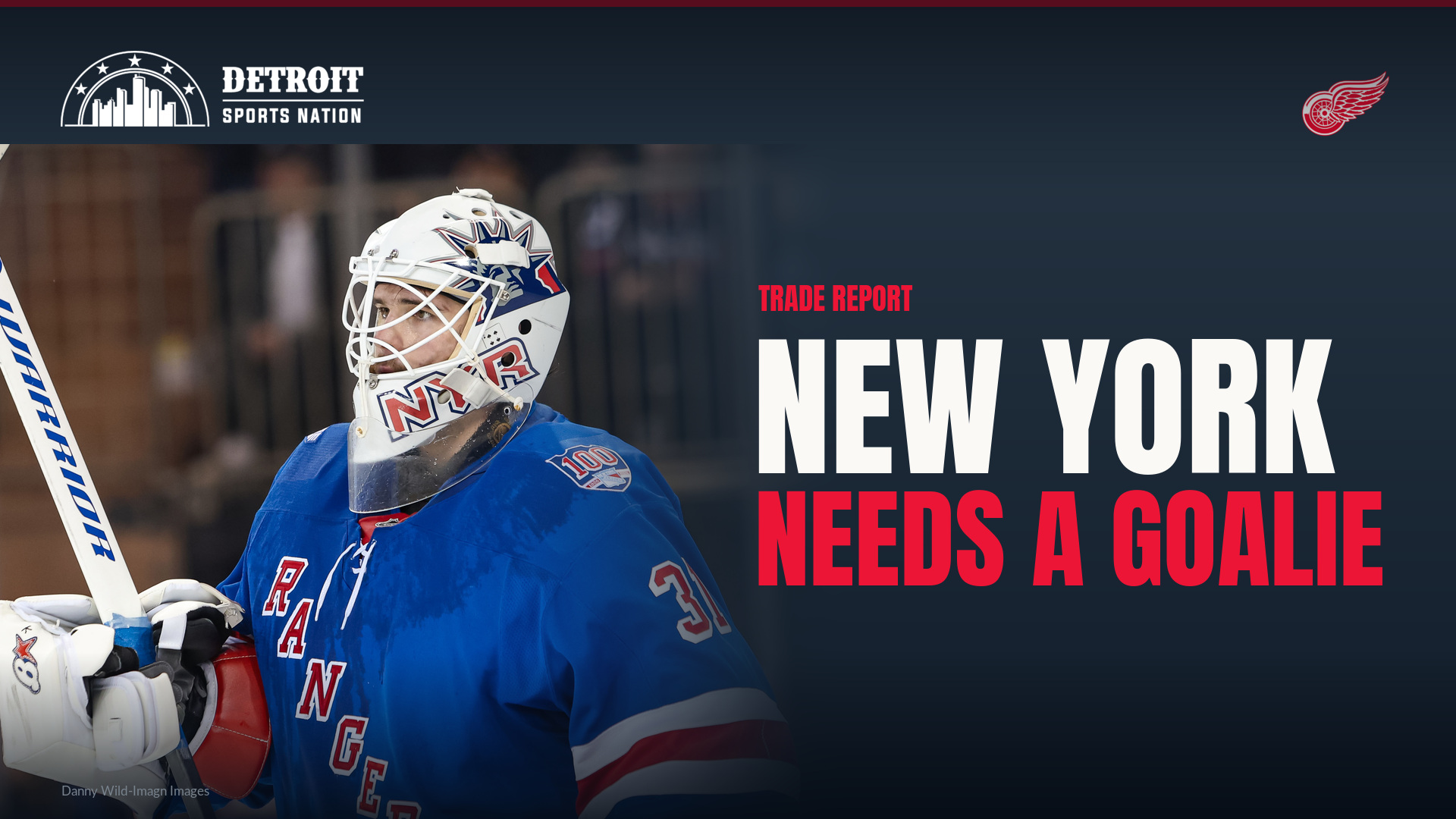 John Gibson trade talk as Igor Shesterkin injury leaves the New York Rangers needing a goalie