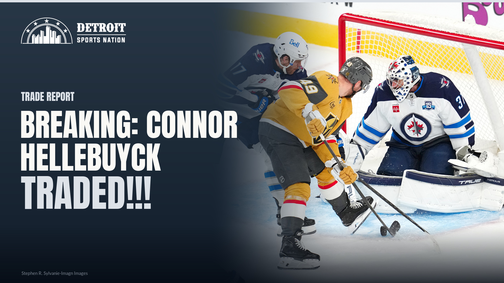 Connor Hellebuyck Traded By Winnipeg Jets in Blockbuster Deal - Detroit ...