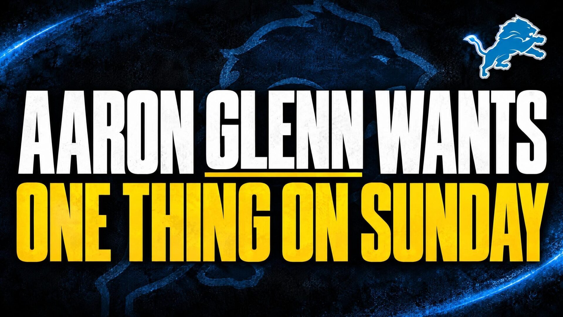 Aaron Glenn Detroit Lions