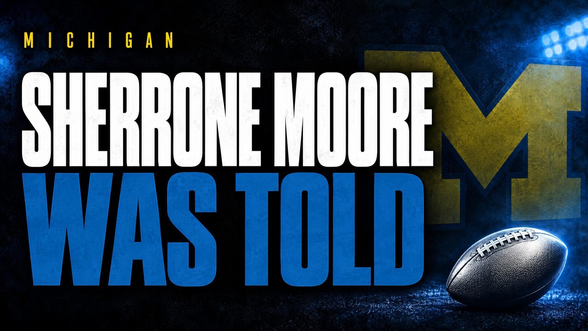 Sherrone Moore LaTroy Lewis