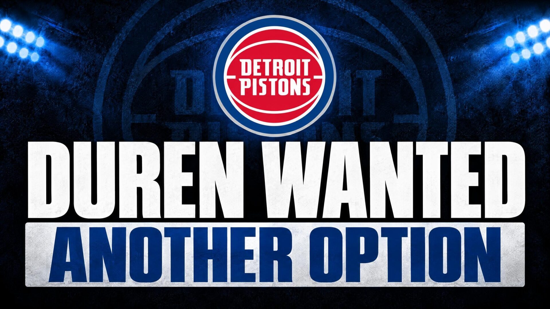 Jalen Duren Pistons relationship