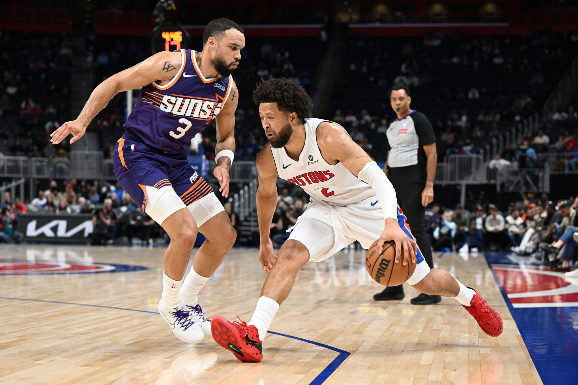 NBA: Preseason-Phoenix Suns at Detroit Pistons