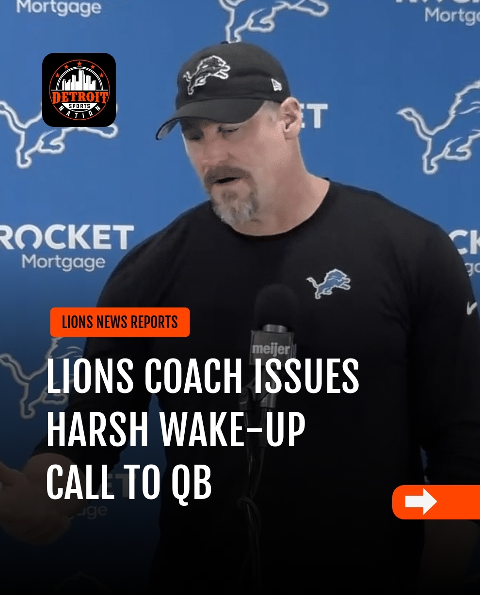 Lions Coach Issues Harsh Wake-Up Call to QB - Detroit Sports Nation
