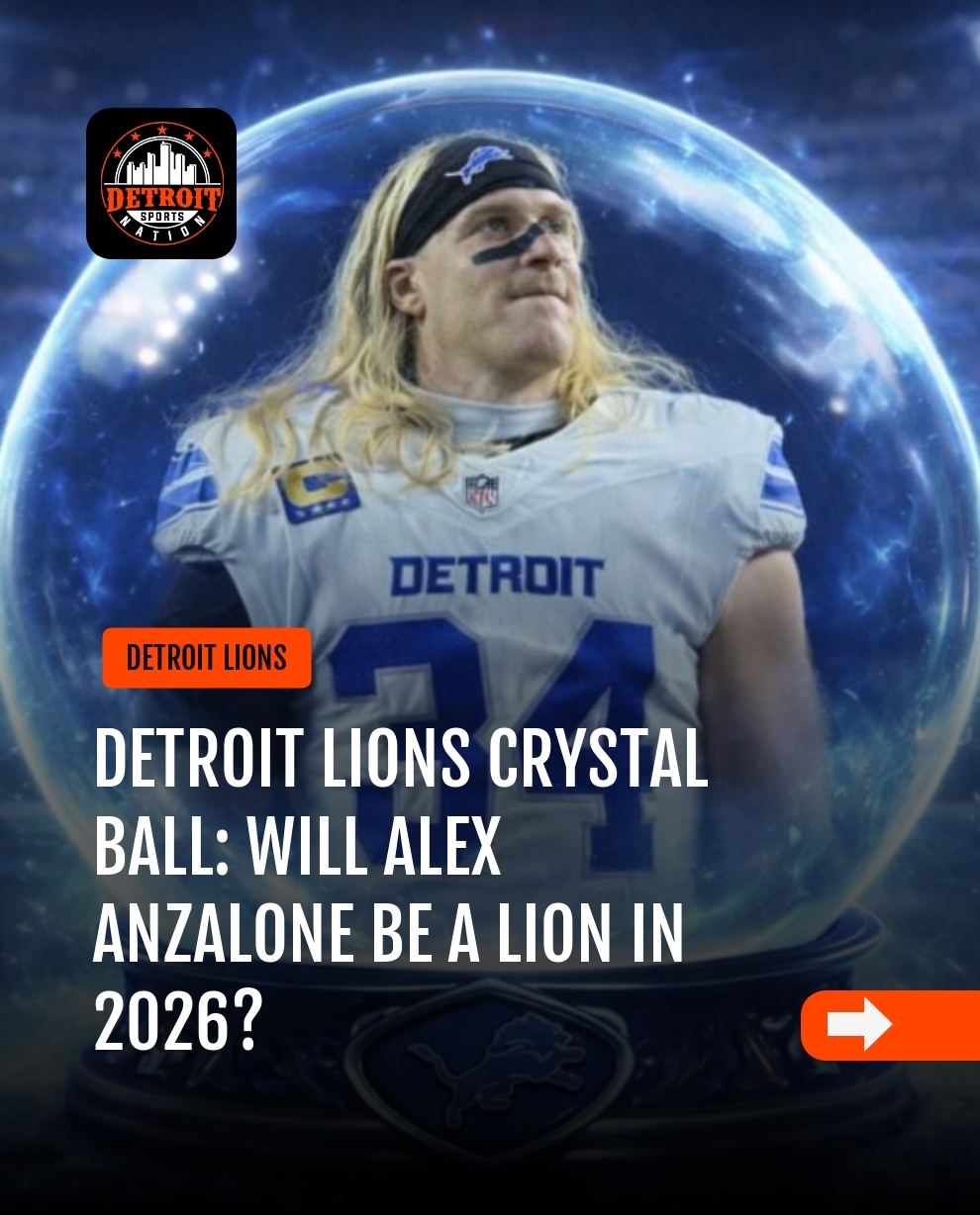 Detroit Lions Crystal Ball Will Alex Anzalone Be A Lion In 2026 